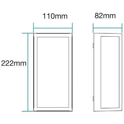 Ashton 10W LED Tri-CCT Wall Light