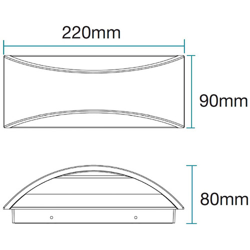 Nova LED Tri-CCT Wall Light