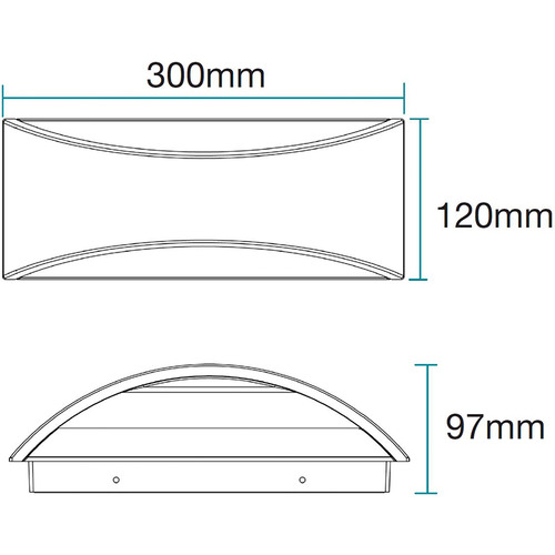Nova LED Tri-CCT Wall Light