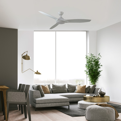 Martec Newport 3 Blade DC Ceiling Fan with 18W CCT LED | Temple & Webster