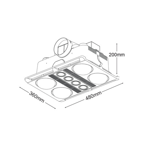 Profile-Plus-4-Bathroom-3-in-1-Heater-Exhaust-And-LED-Light