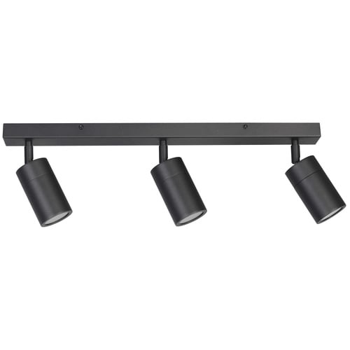 Crest 3 Light Steel Spotlight