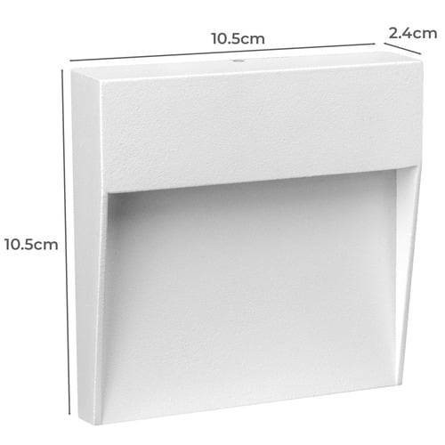 Regis Recessed LED Outdoor Step Light