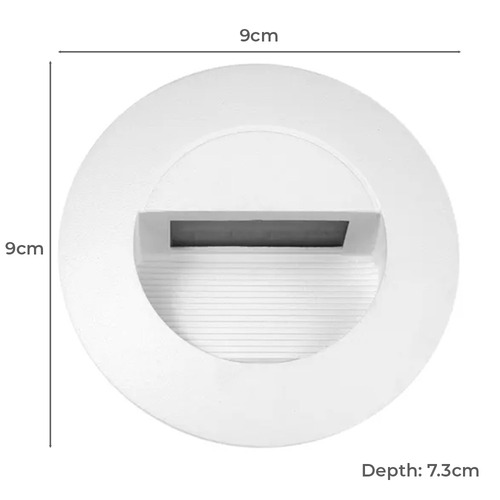 Circa Recessed LED Outdoor Step Light