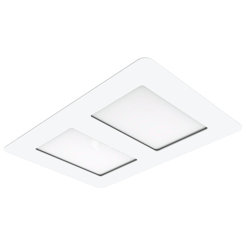 Aspire II White 1000W 3-in-1 Bathroom Heater Exhaust Fan with LED Light