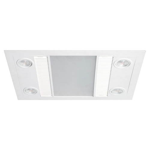 Linux DC White 1000W 3-in-1 Bathroom Heater Exhaust Fan with LED Light