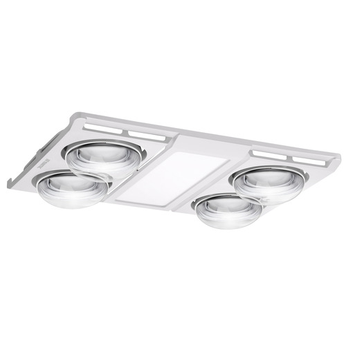 Profile Panel 4 Heater Bathroom Exhaust Fan with LED