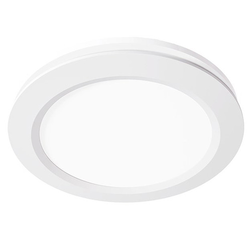 White Saturn Round Exhaust Fan with Light