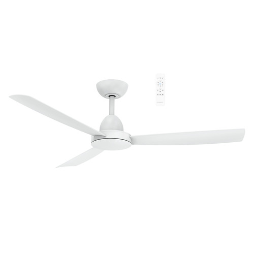 Zorro 122cm White DC Ceiling Fan with Remote Control