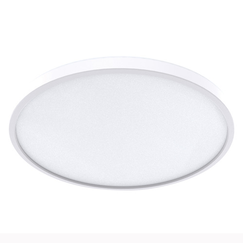 Spectra White Round Glass LED Oyster Light