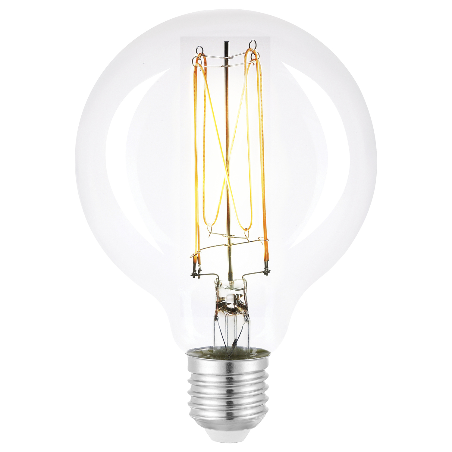 E27 Tubular Extra Warm White 6W LED Filament Bulb