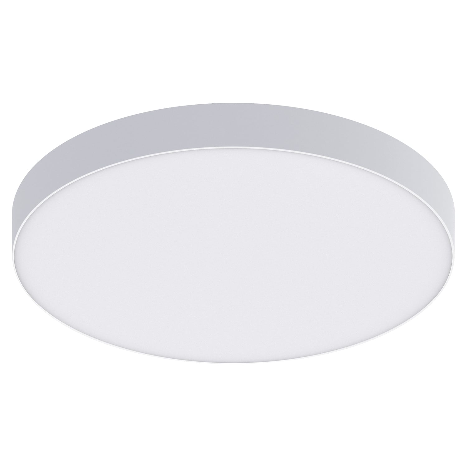 Quest White Round LED Oyster Light