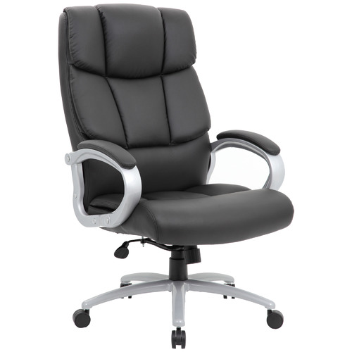 Black Auden Faux Leather Office Chair