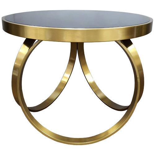 Black & Brass Modena Coffee Table Temple & ster