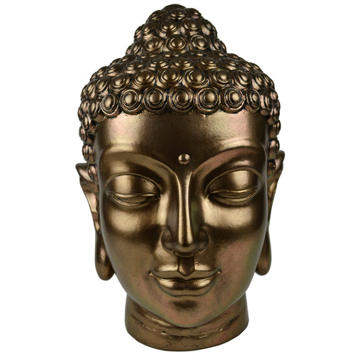 Rovan 52cm Jardiniere Buddha Head Ornament | Temple & Webster