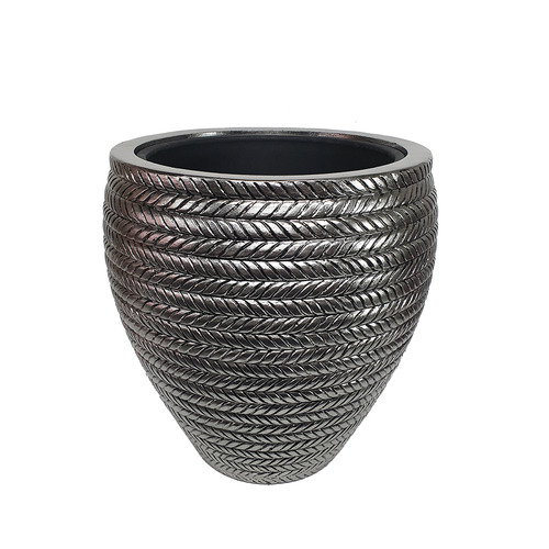 Rope-Look Jardiniere Planter