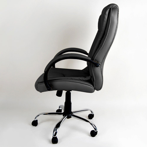 i.Life PU Leather Thick Padding Office Chair & Reviews | Temple & Webster