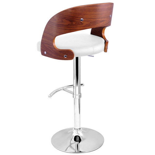 i.Life Scott Bentwood & Faux Leather Barstools