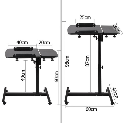 Rotating Mobile Laptop Adjustable Desk Temple & ster