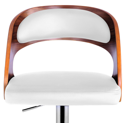 i.Life Scott Bentwood & Faux Leather Barstools