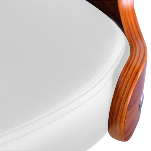 i.Life Scott Bentwood & Faux Leather Barstools