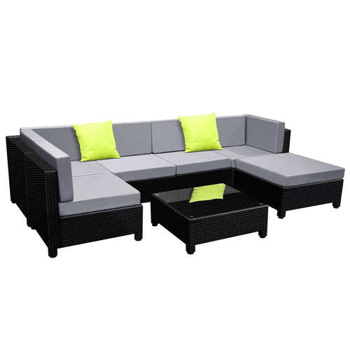 Rattan Lounge Set sdatec.com