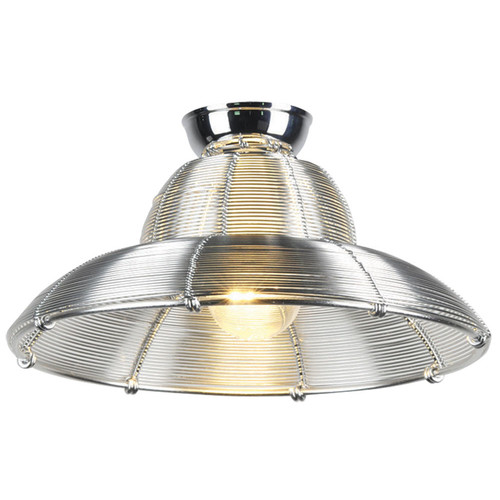 Zander Lighting Andrano Aluminium, Fix Lampshade Ceiling