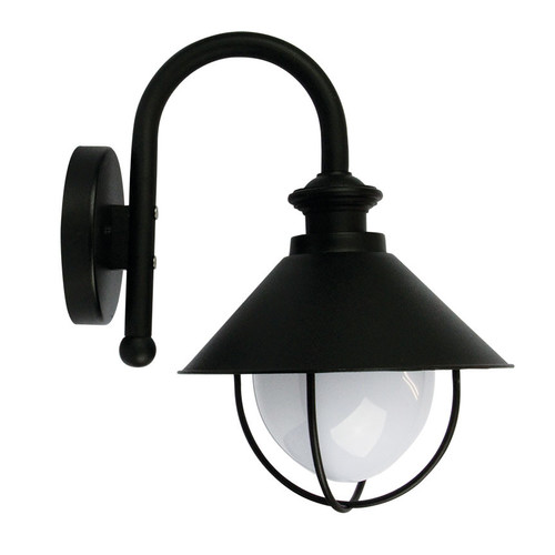 Cosmo One Light Outdoor Wall In Black Temple Webster
