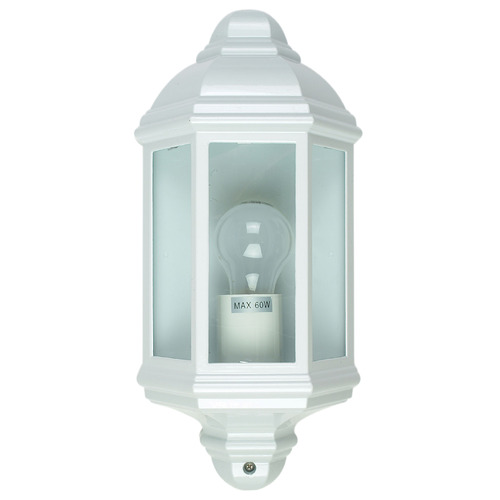Fenchurch Flush Wall Bracket in White