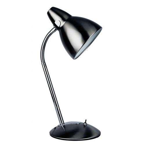 Trax Desk Lamp in Brushed Chrome