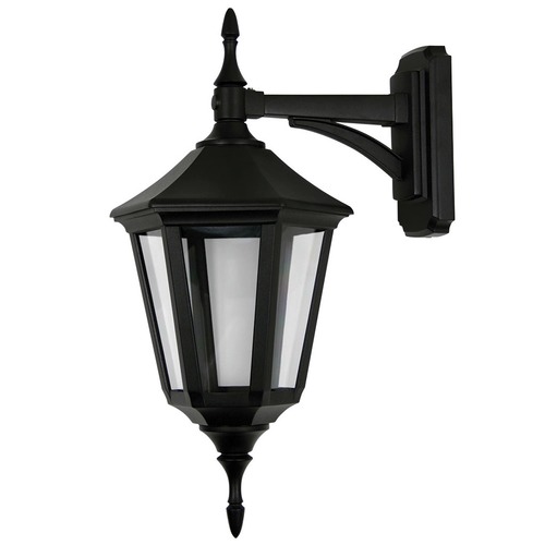 Ibiza One Light Wall Light in Black