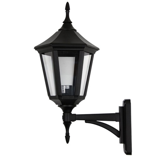 Ibiza One Light Wall Light in Black