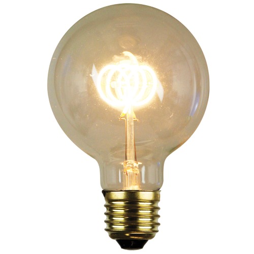 G95 E27 LED Spiral Filament Bulb