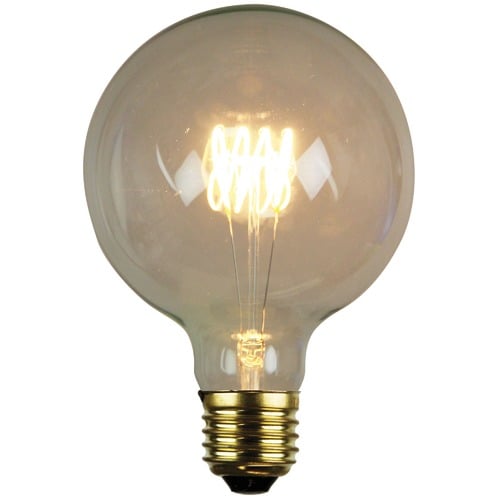 G125 E27 LED Spiral Filament Bulb