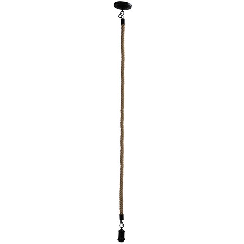 Long Rope Pendant Light