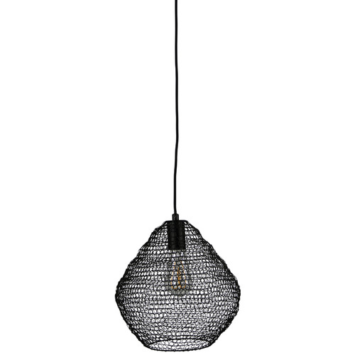 Black Mudag Wire Mesh Pendant Light
