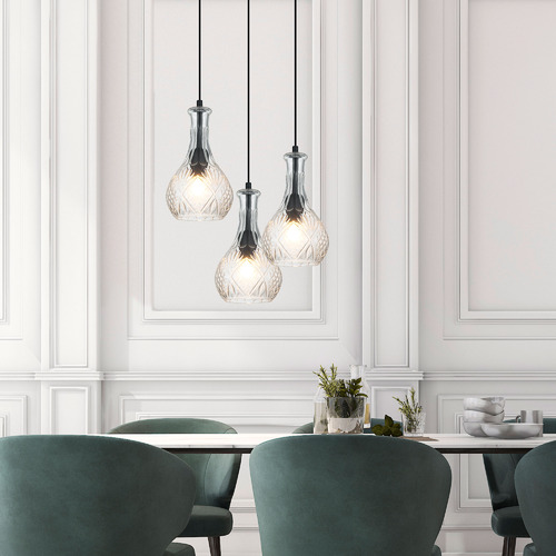Decant 14cm Glass Pendant