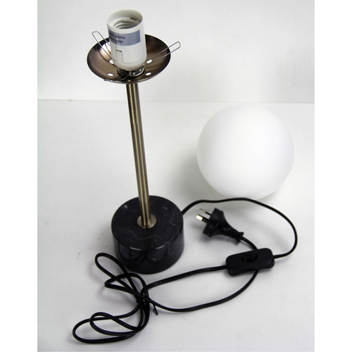 Silver Milton Table Lamp
