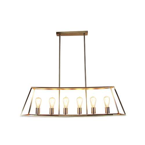 Southport 3 Light Metal Pendant