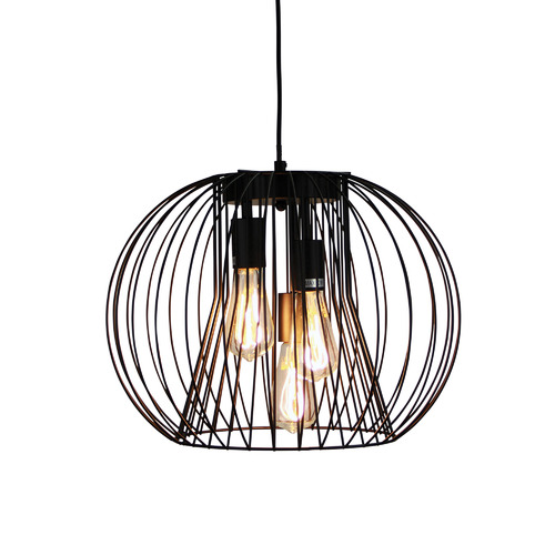 Black Malo Metal Wire Pendant