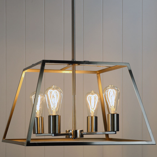 Deacon 4 Light Metal Pendant