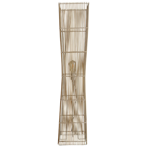 Natural Kavan Cane Floor Lamp