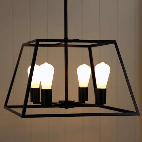 Deacon 4 Light Metal Pendant