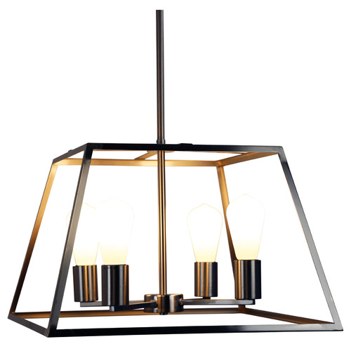 Deacon 4 Light Metal Pendant