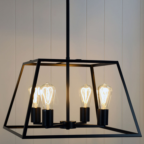 Deacon 4 Light Metal Pendant