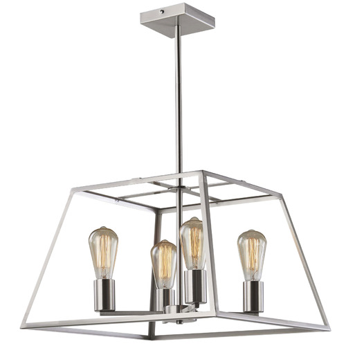 Deacon 4 Light Metal Pendant