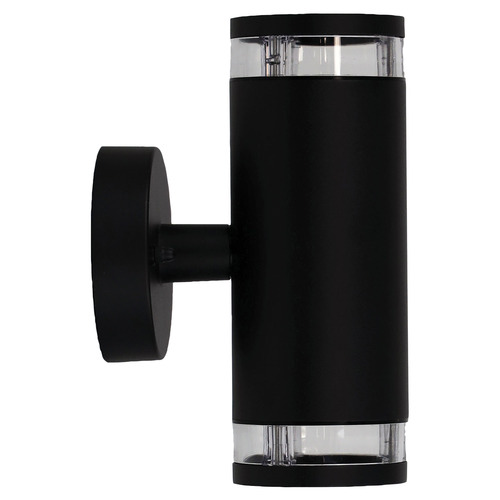 Black Iona Up & Down Outdoor Wall Light