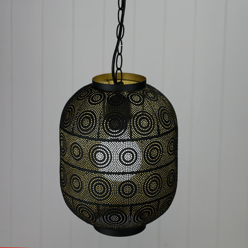 Black & Gold Venetia Pendant Light