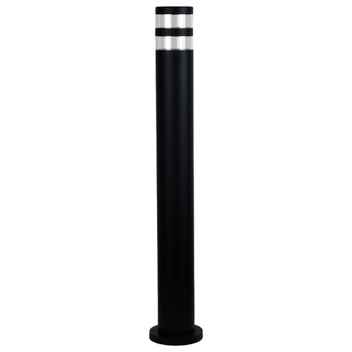 Zander Lighting Black Iona Outdoor Bollard | Temple & Webster