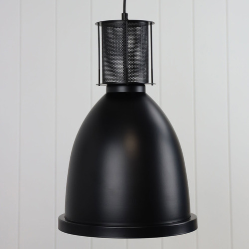 Black Gilliam Metal Pendant Light